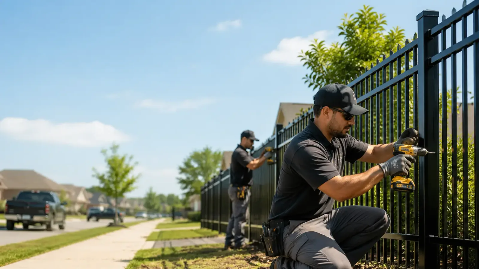 Metal Fence Installation in Troy Grove, IL